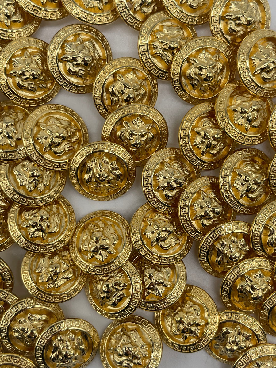 Gold Plated Clothing Buttons - Gold Blazer and Gold Coat Buttons