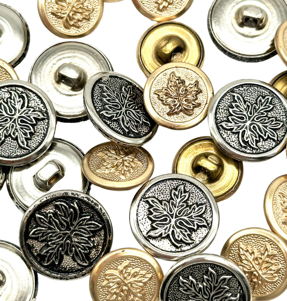 Metal Clothing Buttons - Vintage & Modern Metal Clothing Buttons ...