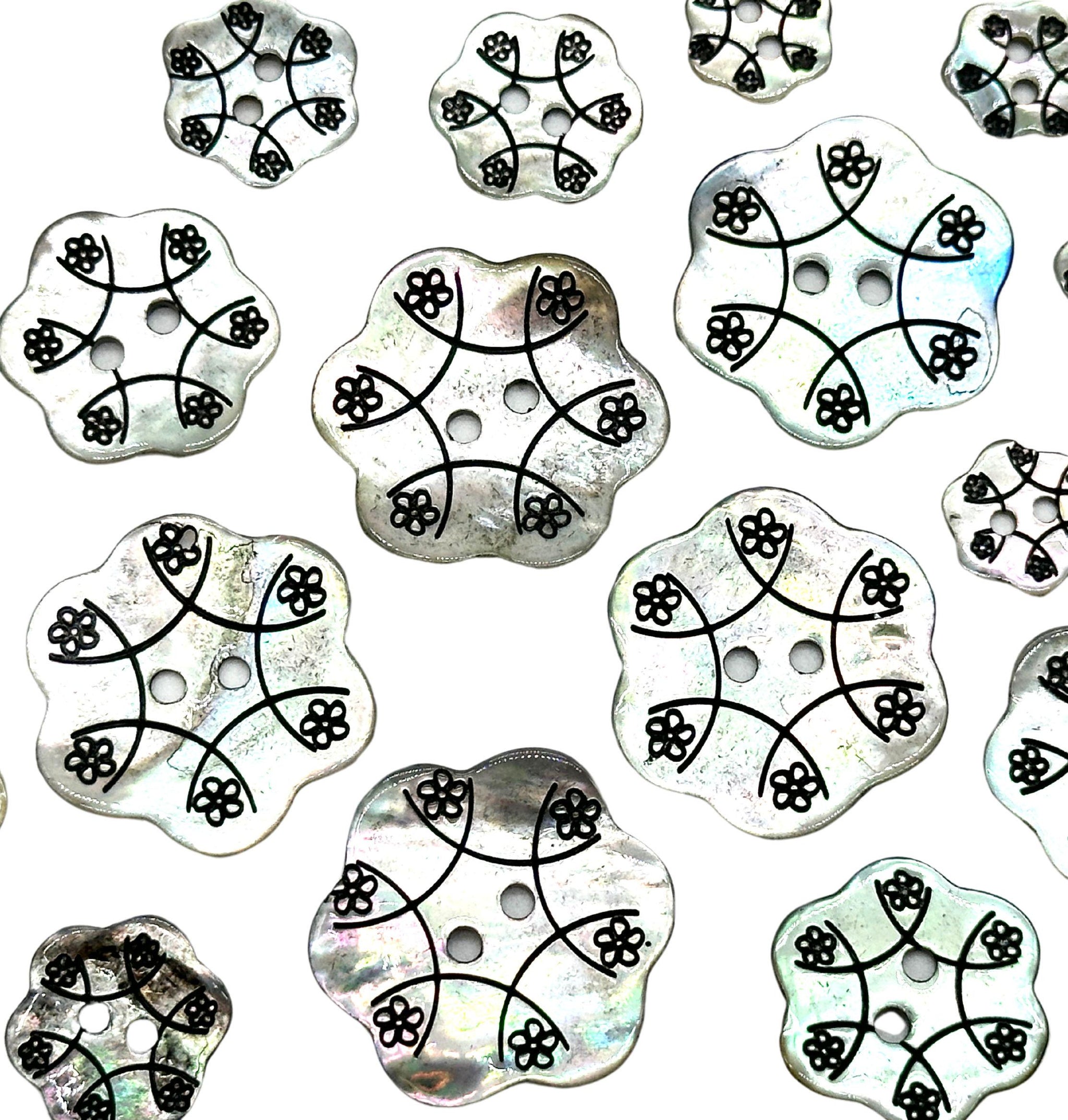 Mother Of Pearl Clothing Buttons - For Crafts, Sewing Mother Of Pearl Clothing Buttons - For Crafts, Sewing