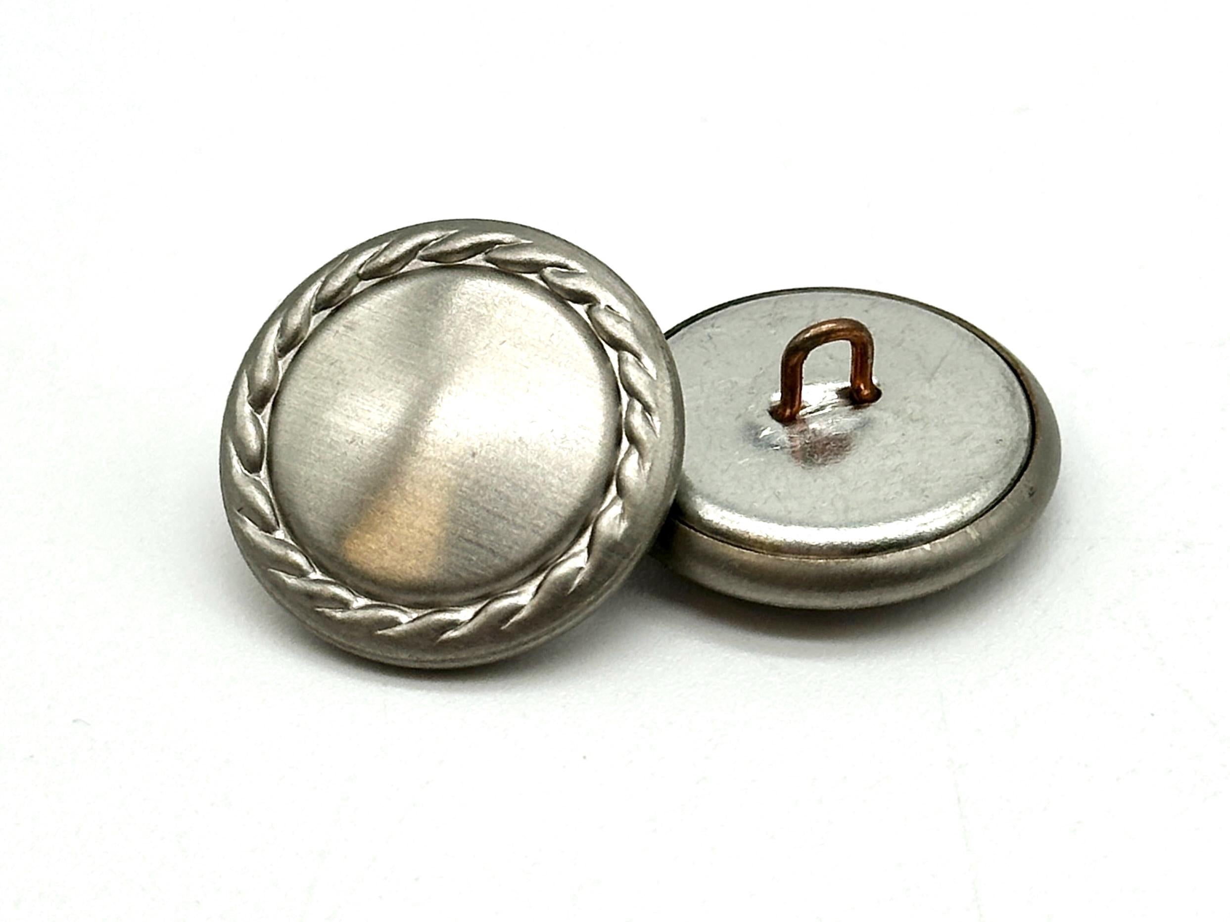 Shank Button Gold Rim Vintage