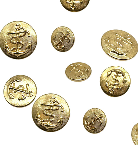 Vintage Nautical & Anchor Buttons