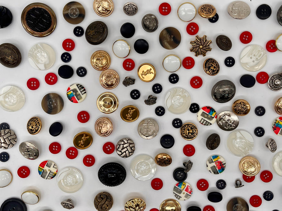 Vintage buttons from the Sterling Buttons archive